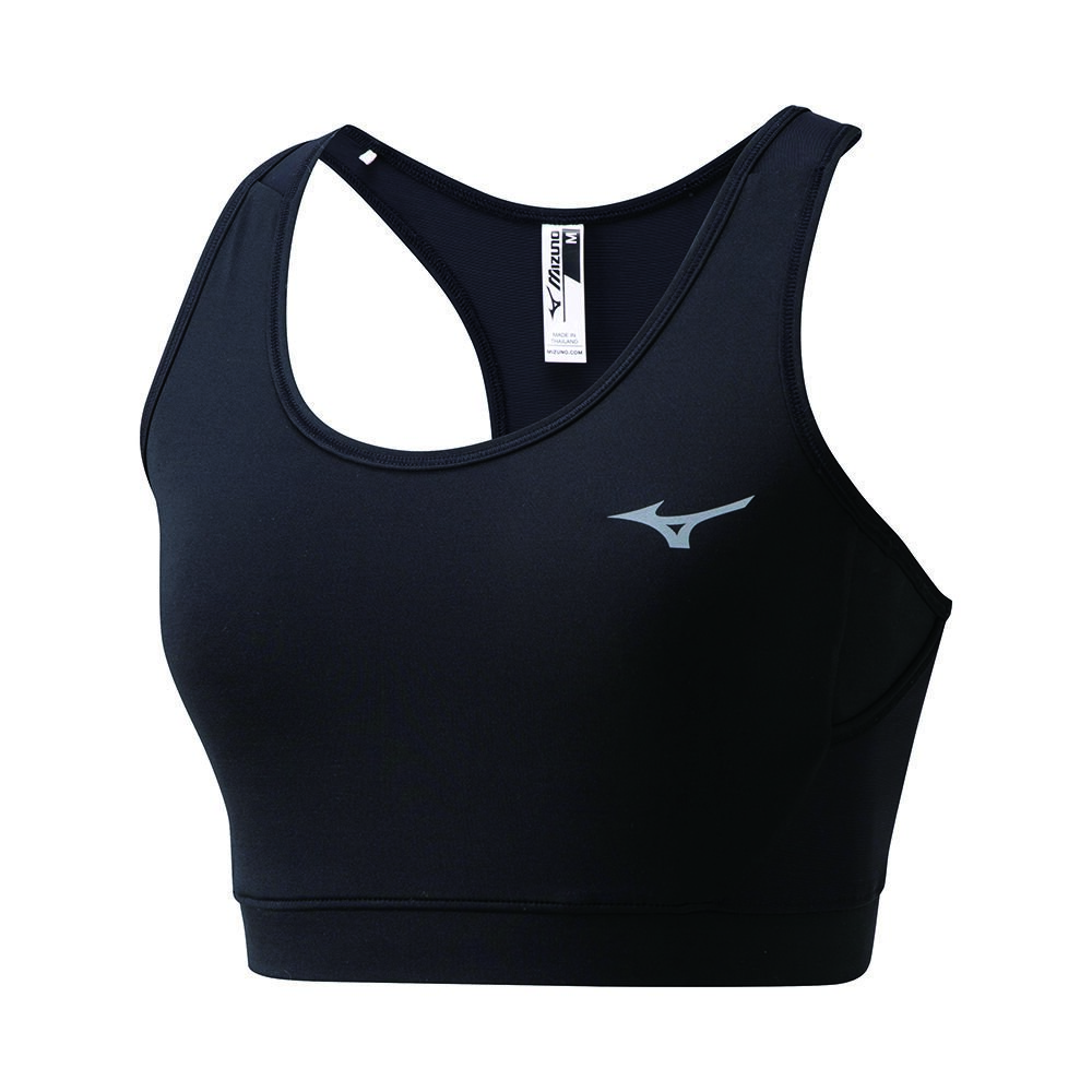 Mizuno Women's Sports Bras Black Alpha Apparel - J2GA975209